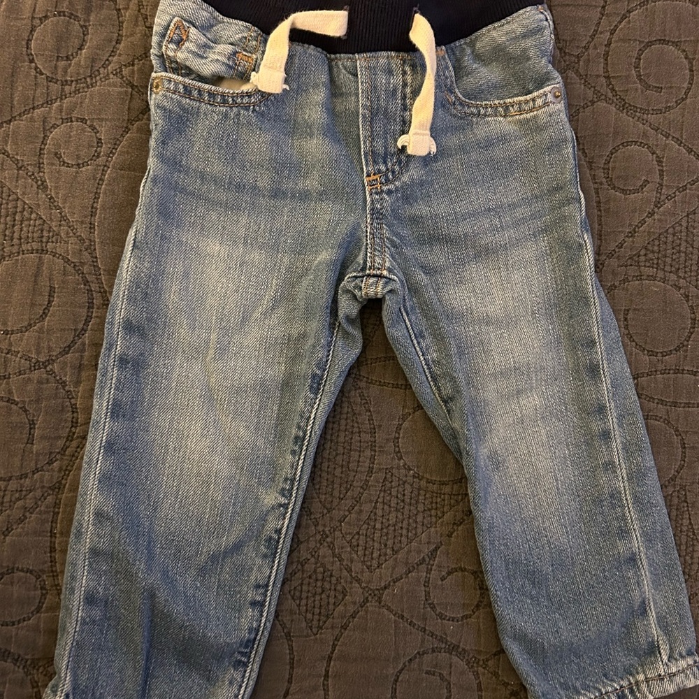 GAP Kids Light Blue Jeans with Drawstring